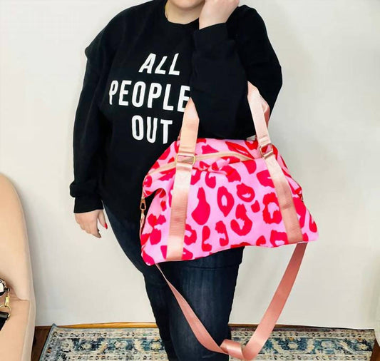 Triple A - Leopard Duffle Bag