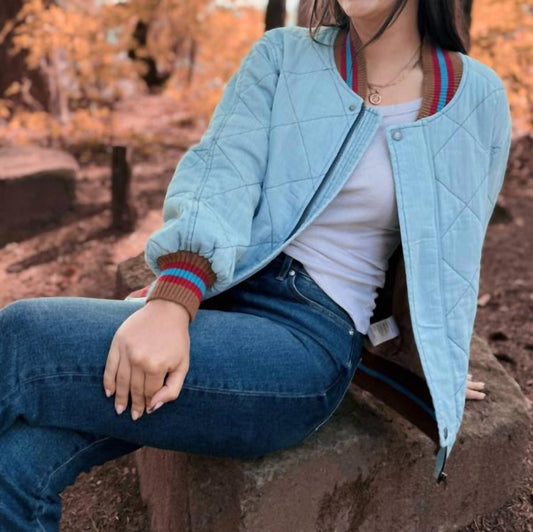 Tribal - Quilted Bomber Jacket