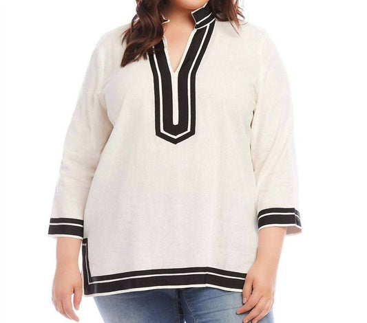 Karen Kane - St. Tropez Tunic - Plus