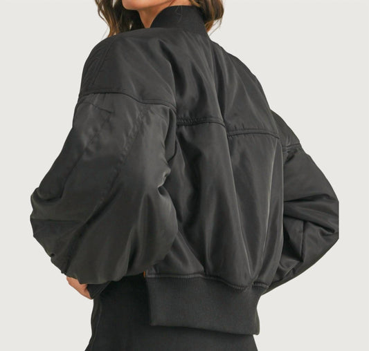 Mable - Jaci Bomber Jacket And Short Set