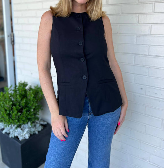 Aureum - Dream Button Front Vest