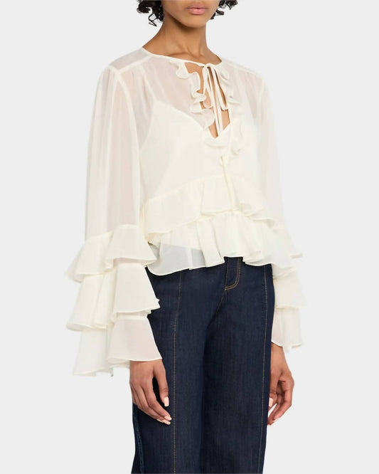 Cinq A Sept - Ruffle Steffina Blouse