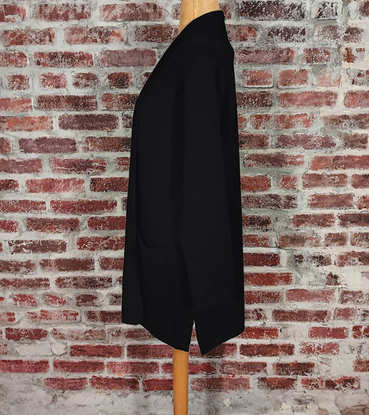 Multiples - Shawl Collar Long Sleeve Knit Cardigan