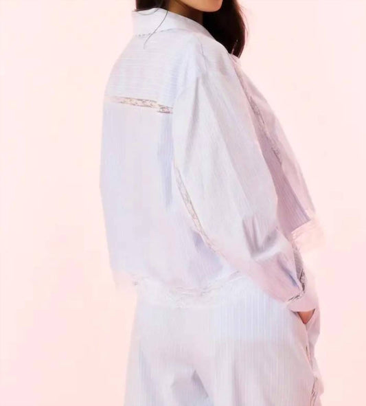 Loveshackfancy - Delano Pinstripe Shirt