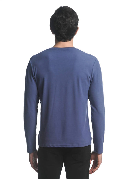 Postmarc - Stretch Knit Long Sleeve Crew Pullover