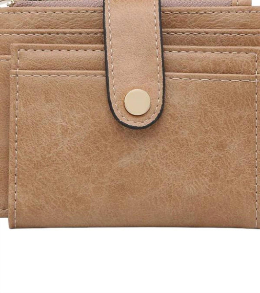 Jen & Co. - Women's Sam Mini Snap Folding Wallet