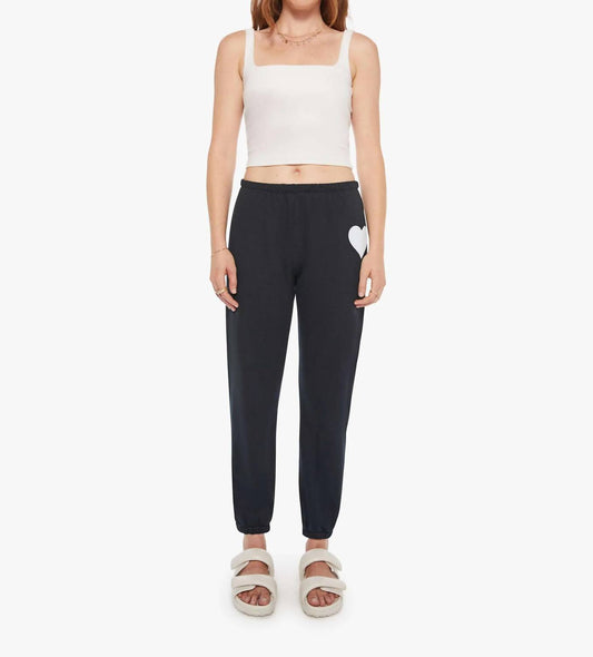 Sprwmn - Pre-loved Heart Sweatpants With Heart Logo