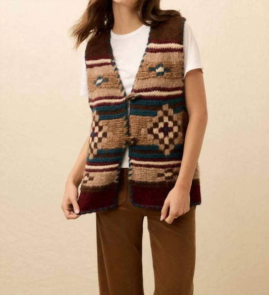 Faherty - Hand-knit Sweater Vest