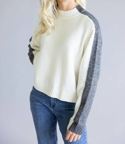 Elan - Meredith Color-block Sweater