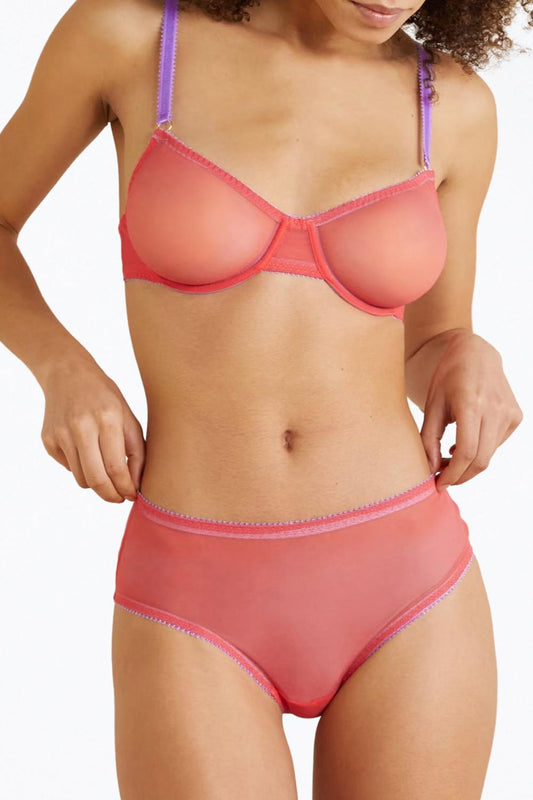 GRACIE CLEAN TULLE HIGH WAIST KNICKER