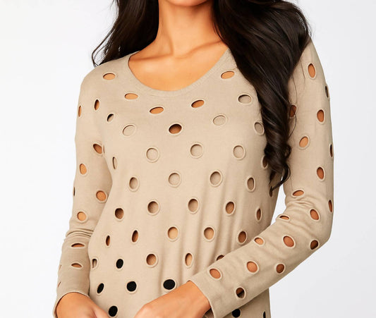 French Kyss - Scoop Hole Sweater