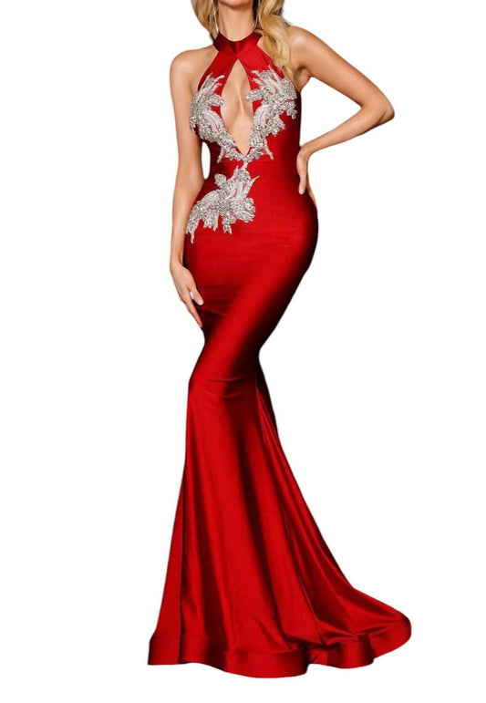 Jessica Angel - HALTERNECK LONG GOWN