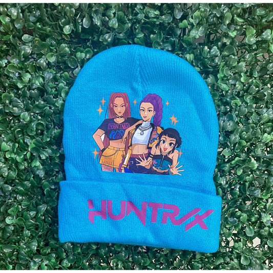 Lilyrosy - Girls Kpop Demon Hunters Knit Beanie Hat