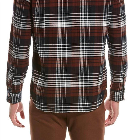 Vince - Men's Cedarwood Plaid Shirt