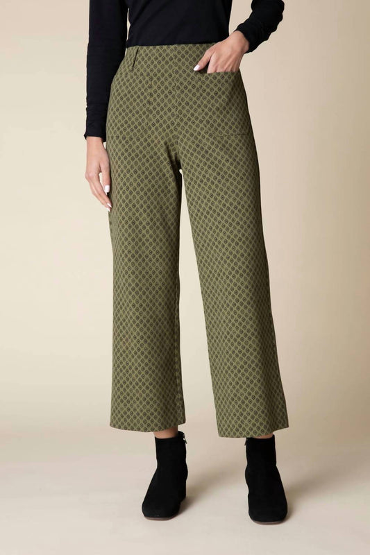 Habitat - Luxe Ponte Stamped Floral Pant
