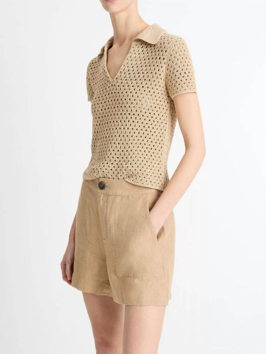 Vince - Mid Rise Hemp Short