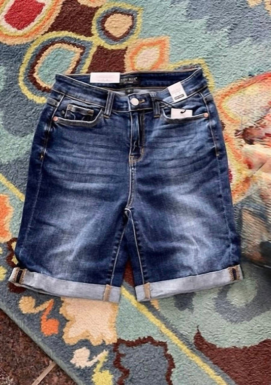Judy Blue - Women's Bermuda Jean Shorts