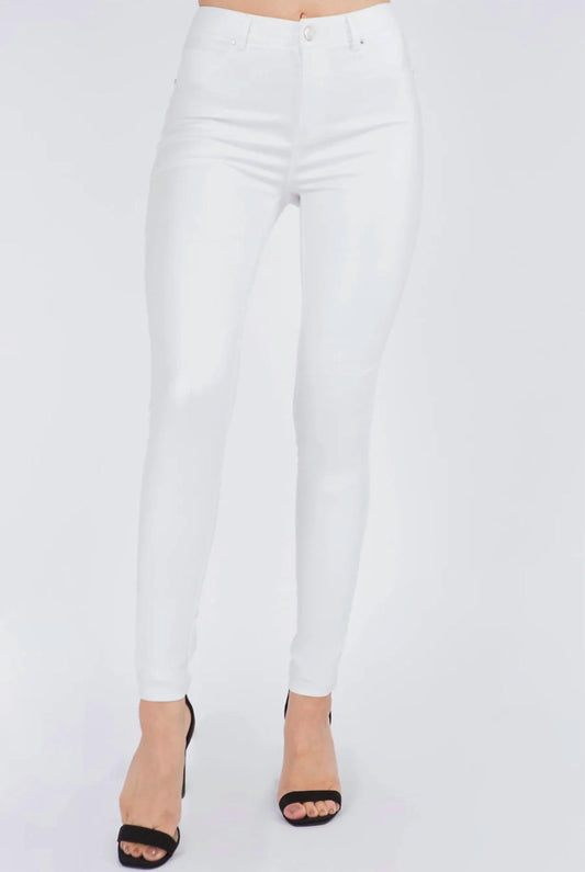 Cheri Coated Skinny Jeans