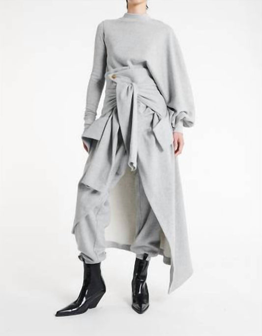 Awake - Modern Jersey Jogger With Shirt Skirt