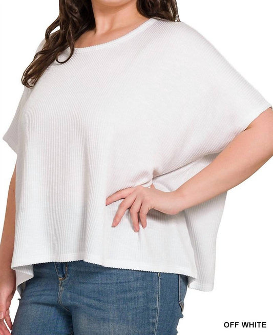 Zenana - Olivia Ribbed Top