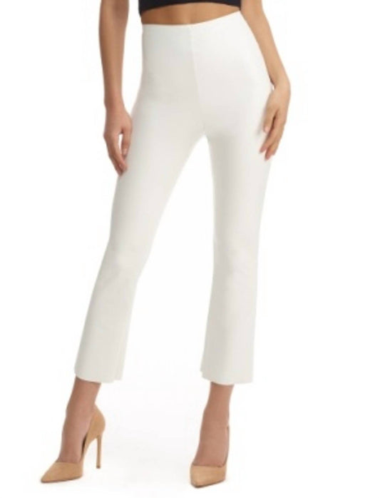 Commando - FAUX LEATHER CROPPED FLARE PANT