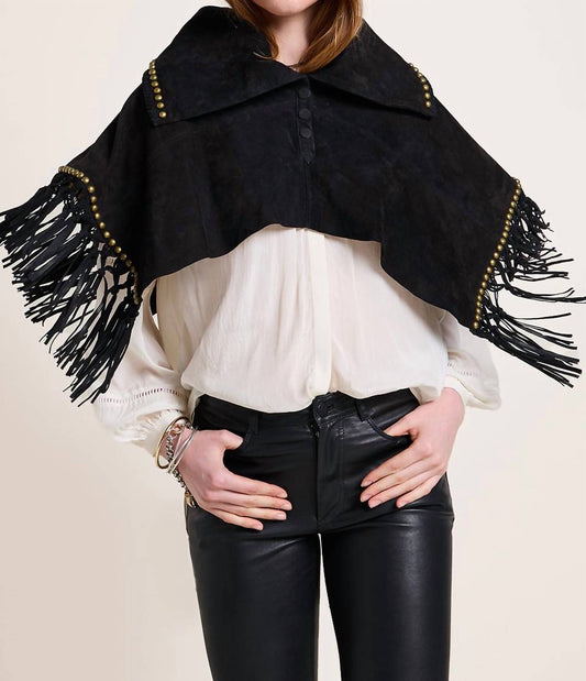 Scarlett Poppies - Ira Suede Cape