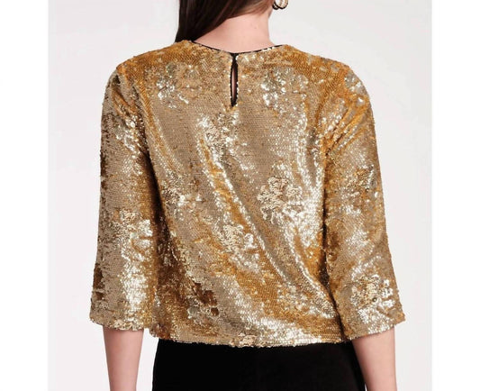 Frances Valentine - Taylor Sequin Top