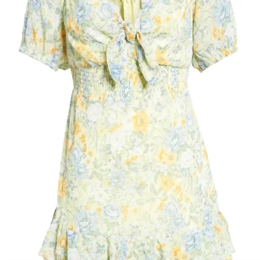 Lost + Wander - Mountain Bloom Floral Mini Dress