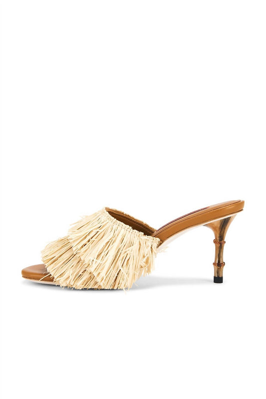 Simon Miller - Women's Fringe Playa Bamboo Heel