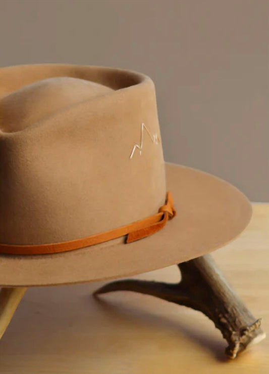 Jw Bennett - Unisex Dress 100x Teardrop Flat Brim Hat