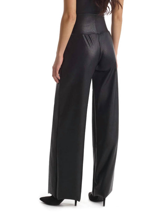 Commando - Faux Leather Wide Leg Pant
