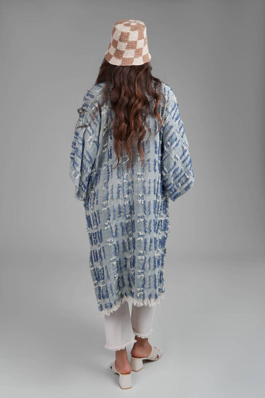 Saachi - Fringe Long Jacket