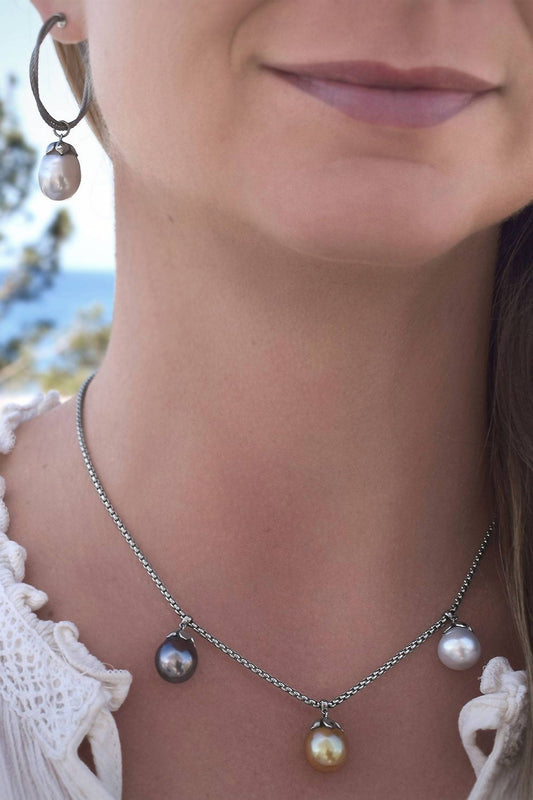 Alor - Triple Drop Necklace