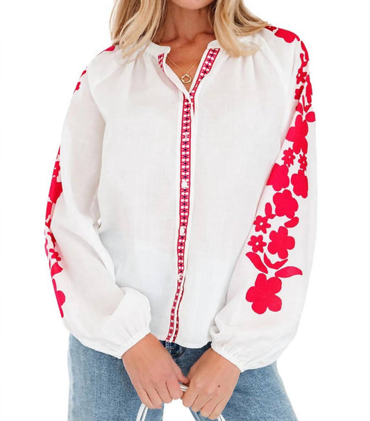 Coquette - Rose Bloom Blouse