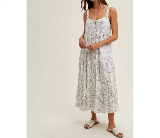 Wishlist - Floral Sleeveless Midi Dress