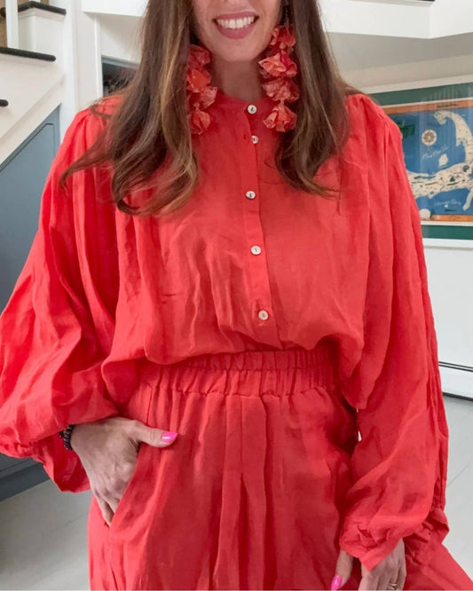 Pearl And Caviar - Callisto Button Down Shirt