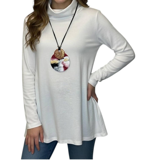 Cotton Lani - Patterson Turtleneck Blouse