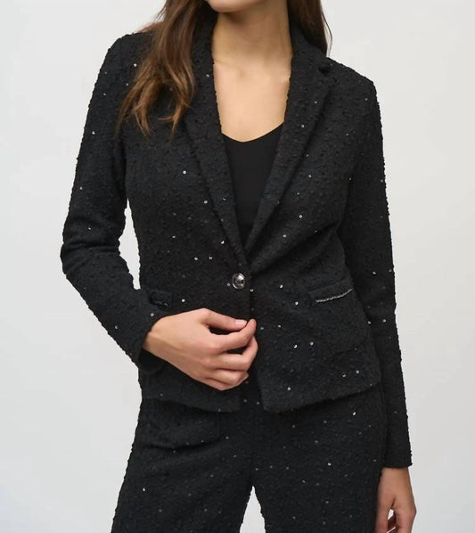 Joseph Ribkoff - Sequin Boucle Blazer