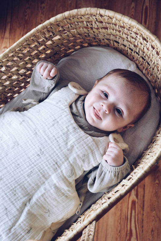 Eli & Nev - Baby Leaves Patterned Sleep Sack Unisex