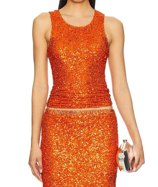 Never Fully Dressed - Sequin Tank Top