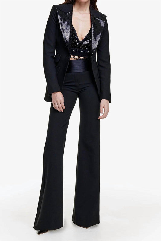 Smythe - Cumberbund Wide Leg Pants