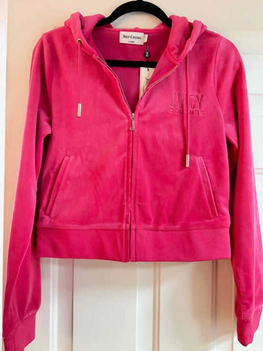 Juicy Couture - Women's Zip cropped hoodie