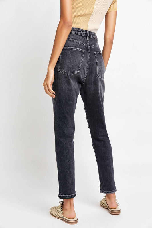 Free People - Zuri High-rise Mom Jeans