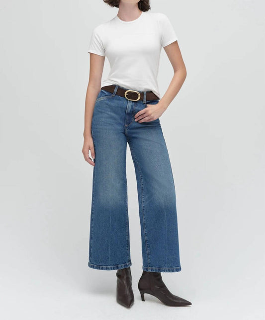 Favorite Daughter - Mischa Wide Leg Shortie Jean