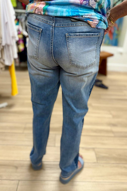 Fdj - Hatch Side Mid-rise Straight Jean