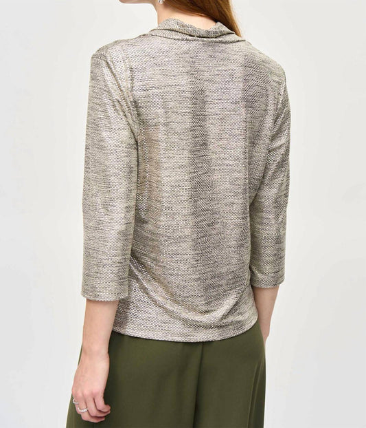 Joseph Ribkoff - Cowl Neck Top