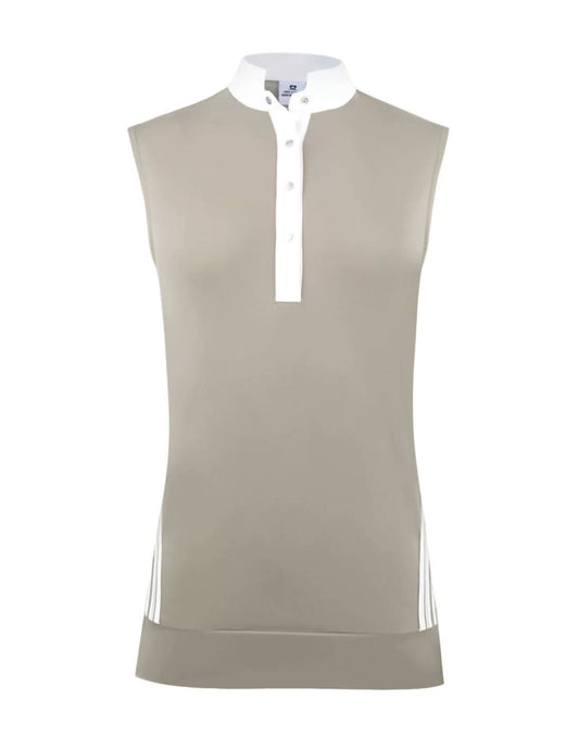 Cadence Sleeveless Polo Shirt