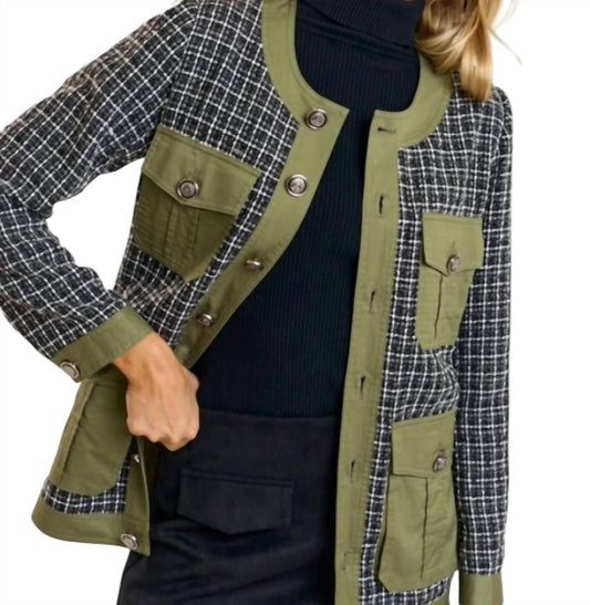 Lalavon - Pulling It Together Tweed Jacket
