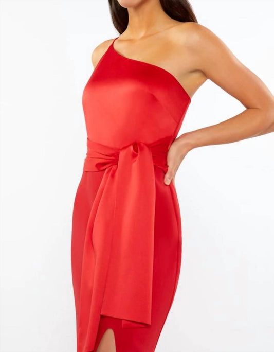 Likely Yara One Shoulder Gown