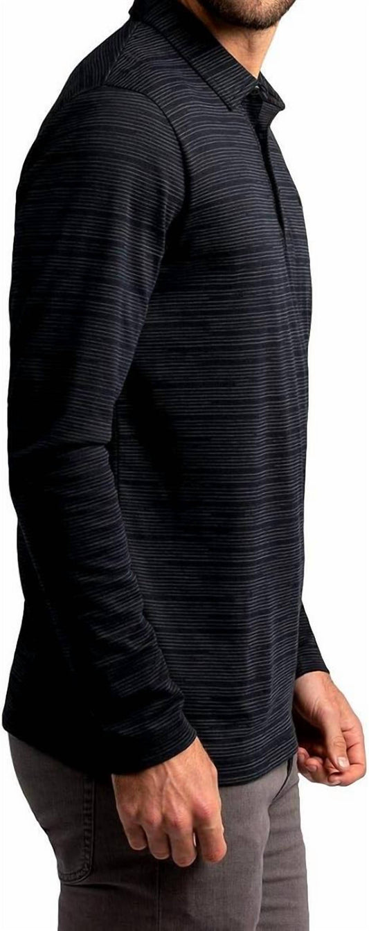 Travismathew - Plus Men's Extra Olives Long Sleeve Shirt